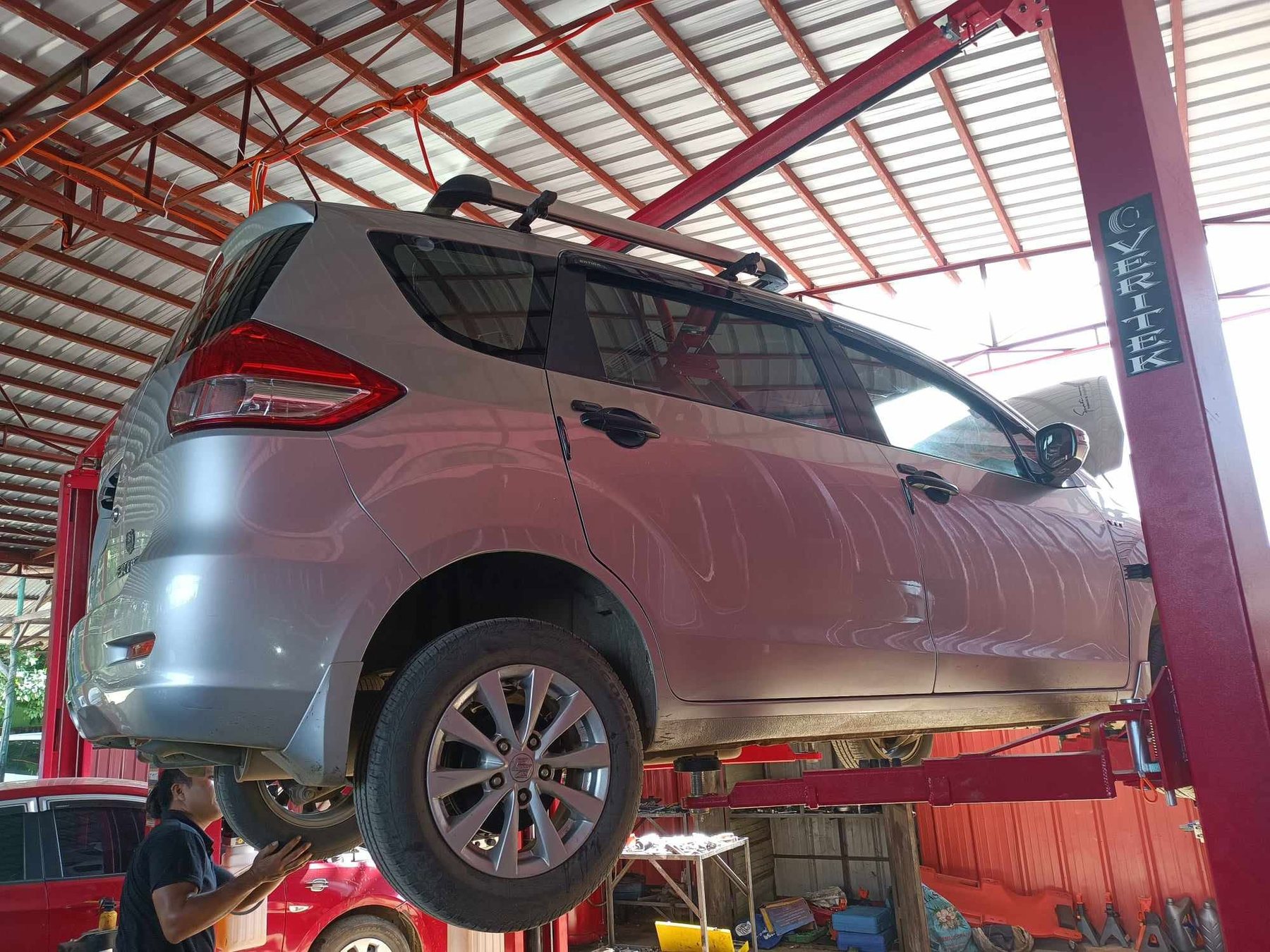 Inside the BDJ Motors workshop