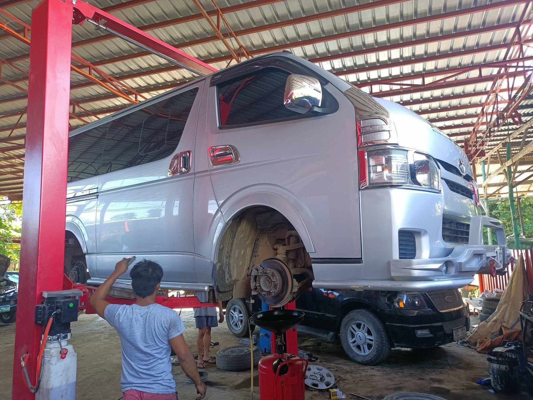 Certified technician performing precision repair work